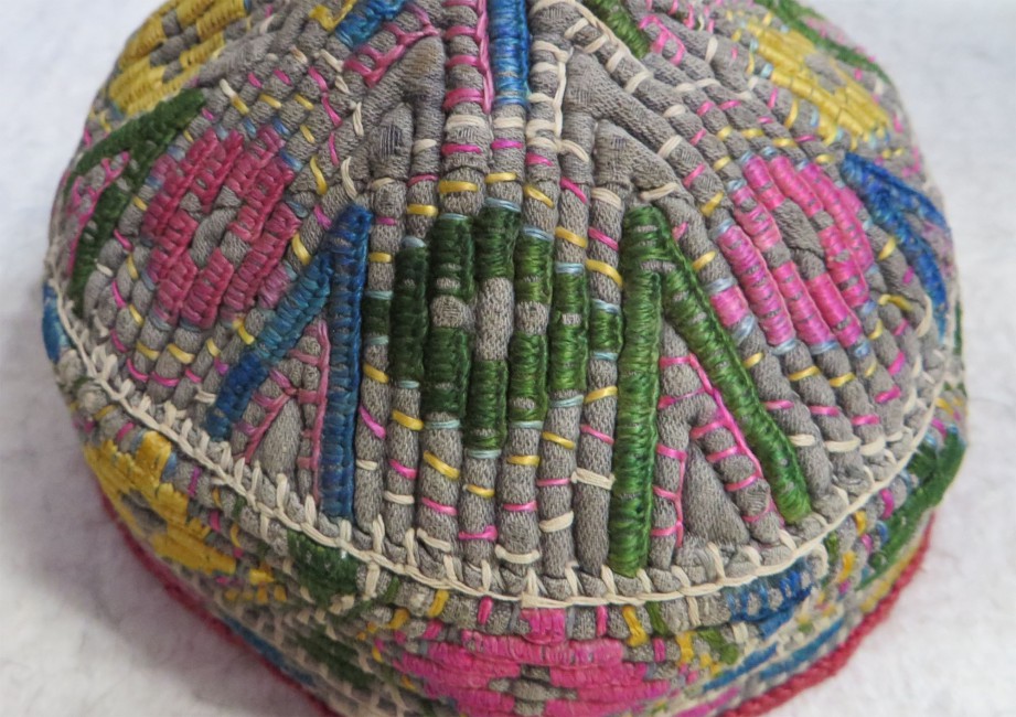 Turkmen child hat from North Afghanistan