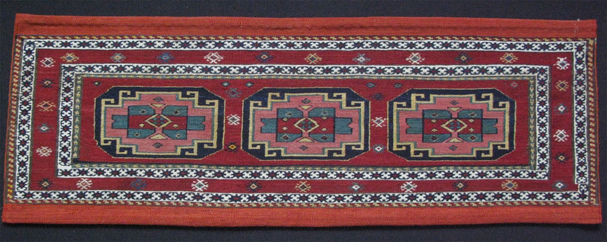 AZERBAIJAN SHAHSAVAN revival sumak bedding bag panel