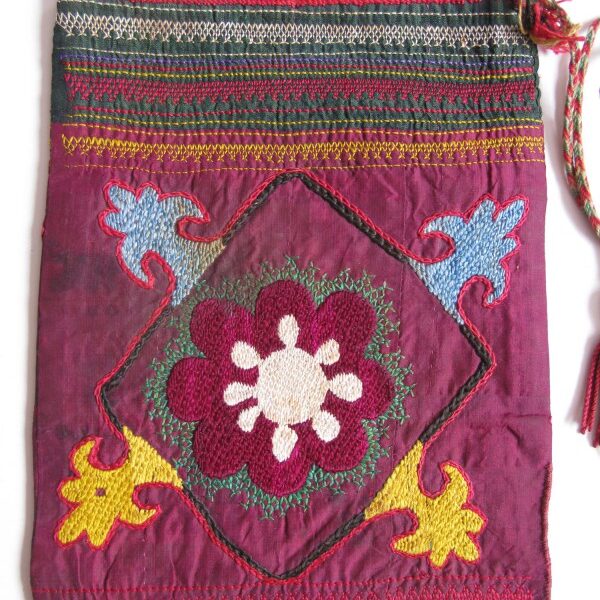 Uzbekistan Surkanderya Vintage LAKAY small vanity bag