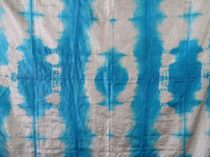 Uzbekistan – TASHKENT PLANGI tie-dye and hand painted silk textile