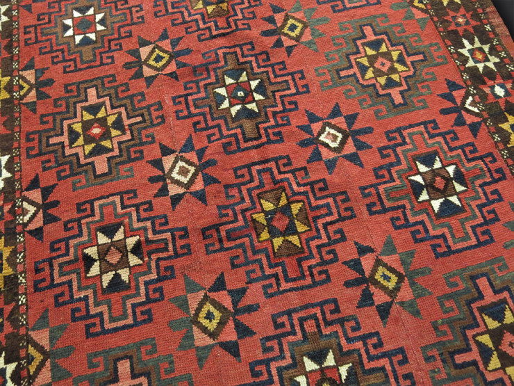 Kirgiz- Girdem Gul (Memling) design rug