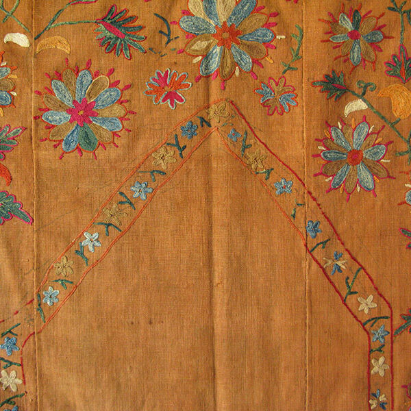 Tajikistan Lakai prayer silk on cotton Suzani