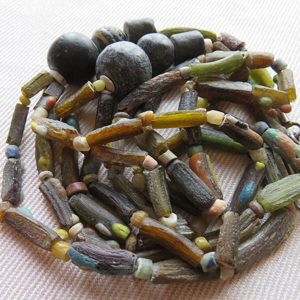 Pakistan Indus valley ancient glass bead necklace