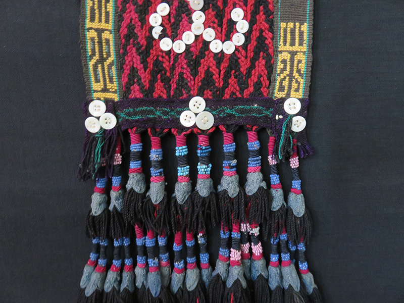 Afghanistan - Uzbek ethnic decorative braided hanging tassels