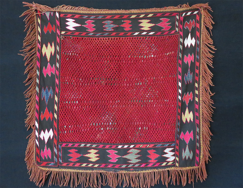 Afghanistan Lakai tribal embroidery mirror cover - wall hanging