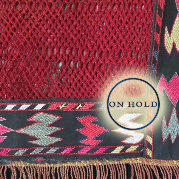 Afghanistan Lakai tribal embroidery mirror cover - wall hanging