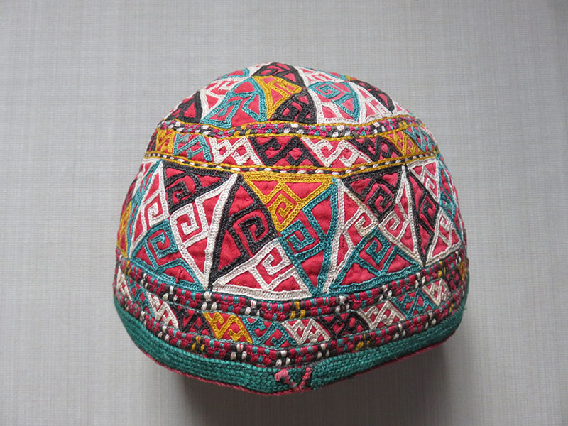 Turkmenistan - Chodor Turkmen tribal ceremonial hat