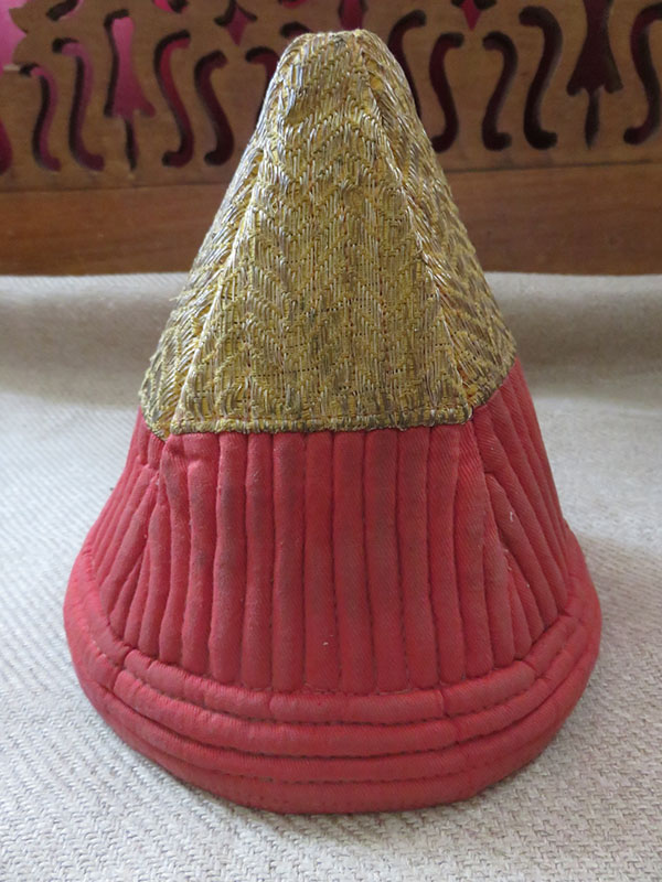 India - Mongol ethnic metallic hat