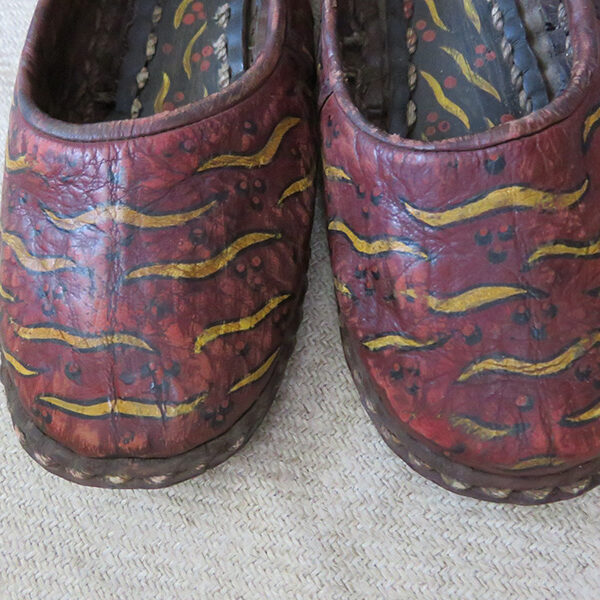 Anatolian - Ottoman Bursa - all handmade leather child shoes