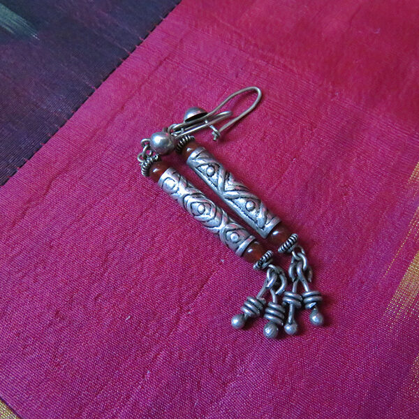 Anatolian - Cappadocia Christian style silver earrings