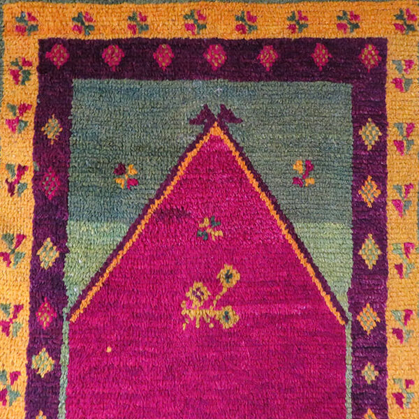 Anatolian - Konya Karapinar tribal all wool rug