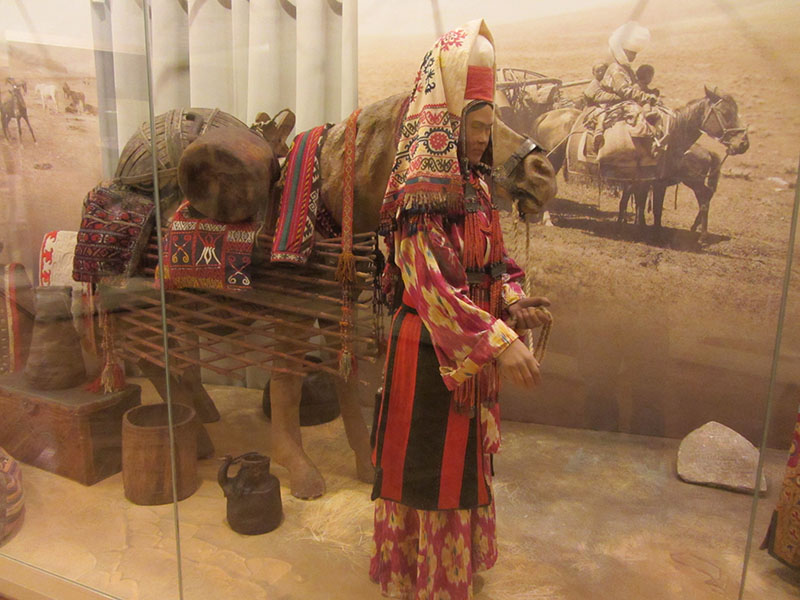 Central Asia - Tajikistan, Kirgiz tribal decorational horse headwear