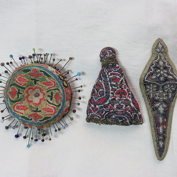 PERSIA Esfahan antique sewing set
