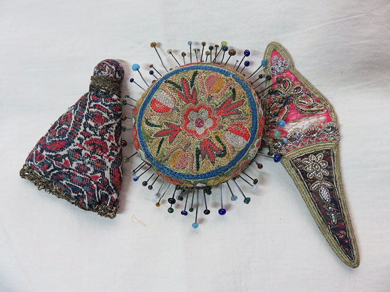 PERSIA Esfahan antique sewing set