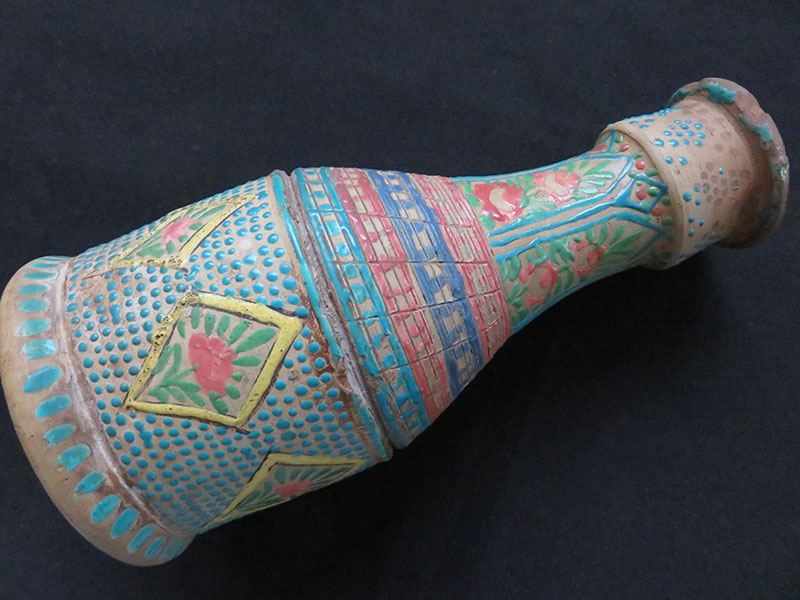 Persian - Qajar antique Hookah – waterpipe base