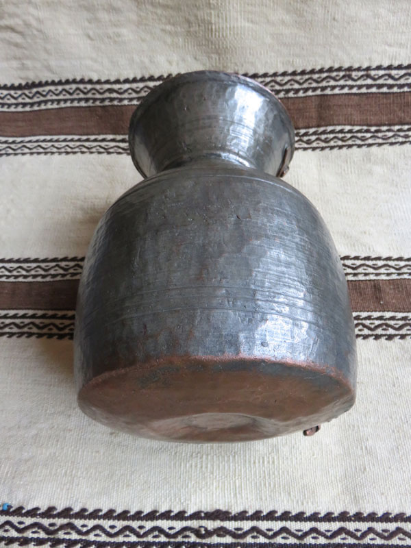 Azerbaijan - Baku hand forged antique copper ewer