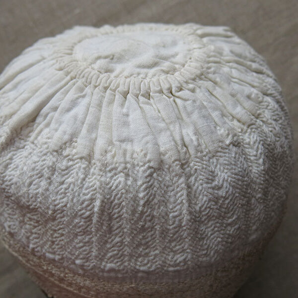Anatolian – Trace , Edirne cotton and silk embroidery nigh cap