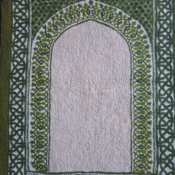 ANATOLIAN - KONYA IKONIUM studio felt and cotton fabric prayer mat