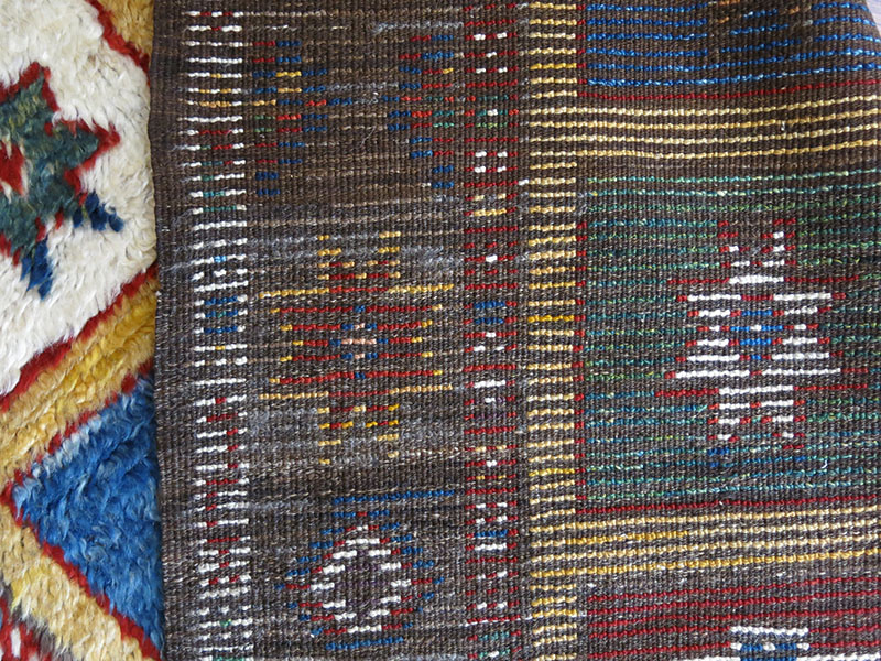 ANATOLIAN KONYA Karapinar step design prayer rug