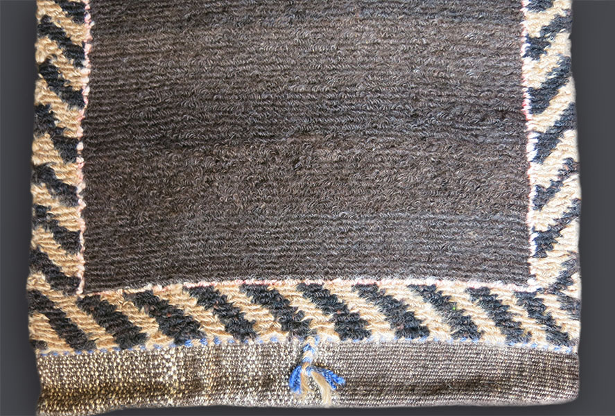 ANATOLIA - KONYA Karapinar – Taurus Mountains small angora wool minimalist prayer rug