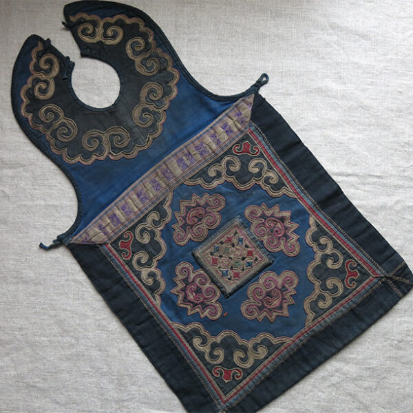 CHINESE pieced with cotton minority child's apron