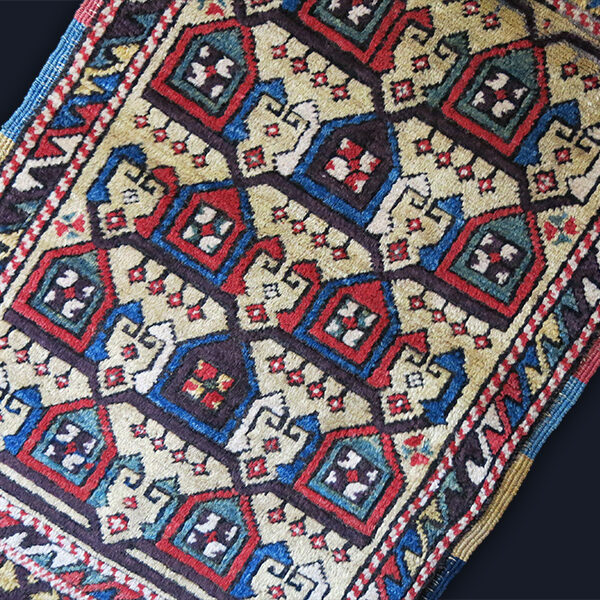 ANATOLIAN – KONYA all wool with natural dyes small rug / yastik