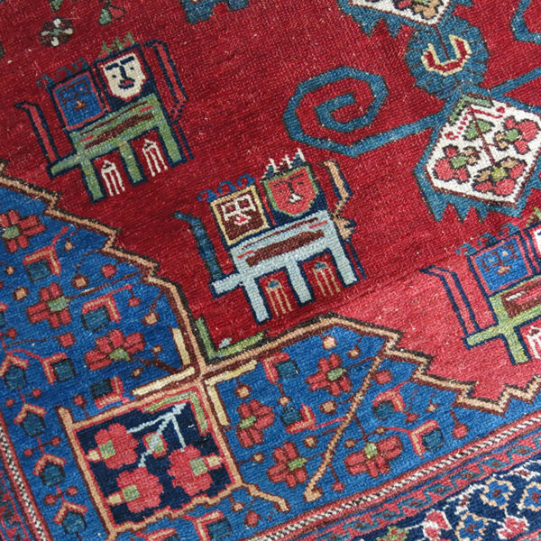 PERSIA - AFSHAR tribal small wall hanging rug