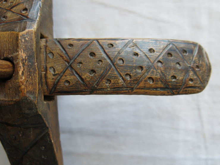 CAPPADOCIA iron cautery wooden drop spindles