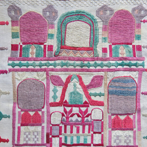 AFGHANISTAN - MEZAR-I SHERIF HAZARA Embroidery on cotton