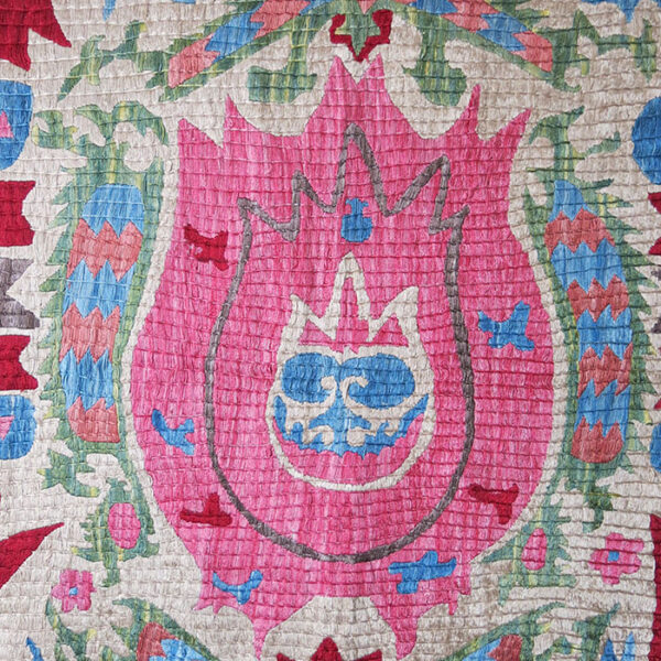 UZBEKISTAN - FARGANA VALLEY KAITAG silk embroidery