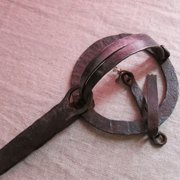 ANATOLIAN TURKMEN hand forged iron Ferret trap