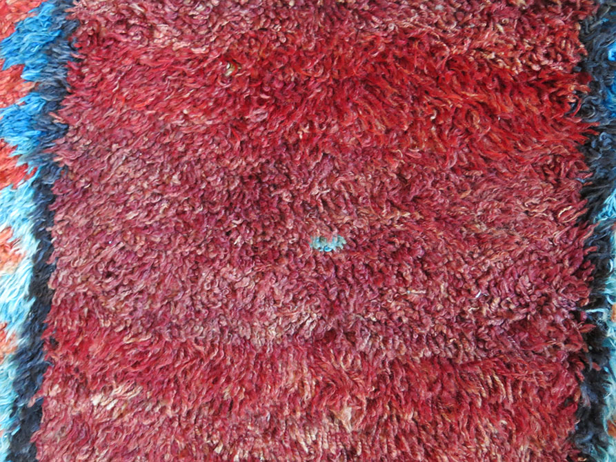 ANATOLIA - DAZKIRI - PAMKKALE Tulu - Shaggy all wool tribal rug