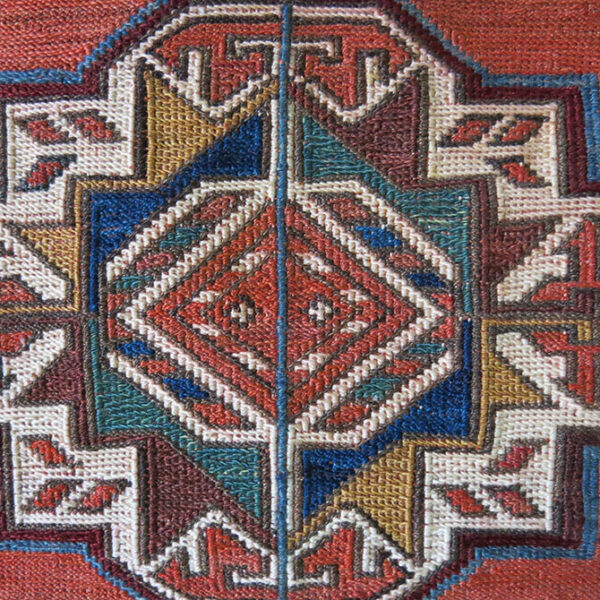 SHAHSAVAN Tribal Small SUMAK woven Shoulder bag / Chanteh