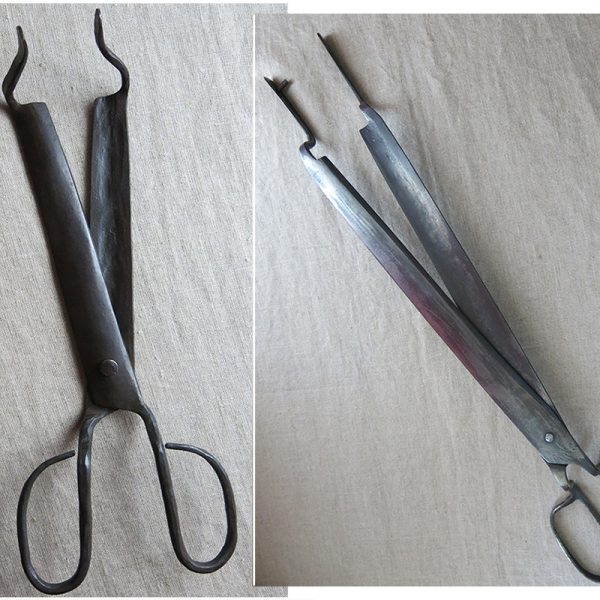 ANATOLIAN KONYA pair of handmade iron carpet scissors