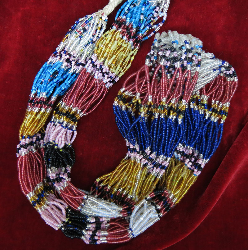 AFGHANISTAN KOOCHI or PASHTUN ethnic beaded Necklace
