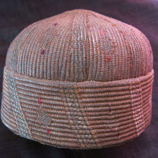 AFGHANISTAN – KHYBER PASS Tribal fine metallic embroidered ethnic hat
