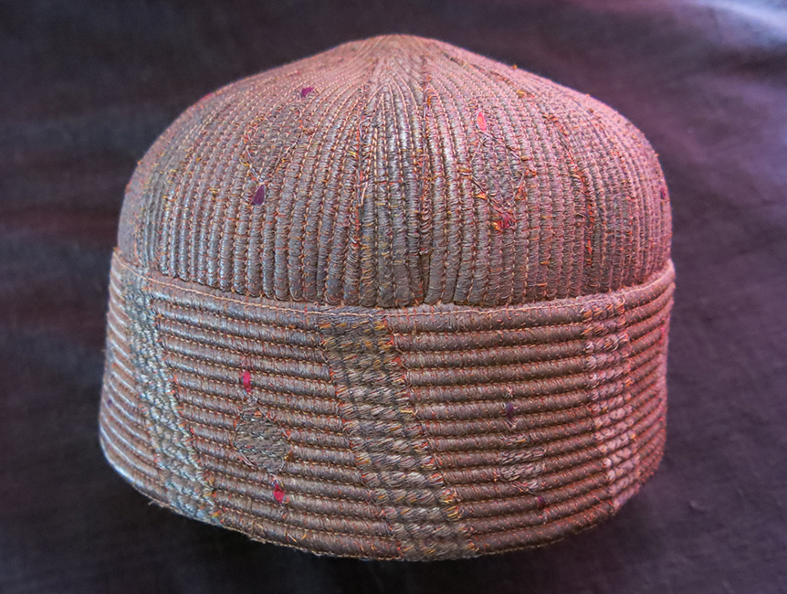 AFGHANISTAN – KHYBER PASS Tribal fine metallic embroidered ethnic hat