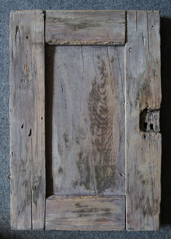 TURKEY - ANTALYA Turkmen hand carved wooden cupboard door