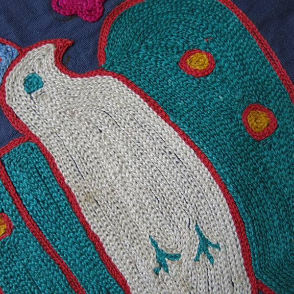 TAJIKISTAN – LAKAI tribe designed Suzani pillow cover
