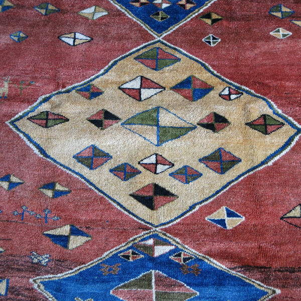 QASHKAI GABBEH tribal square rug