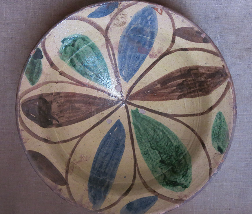 ANATOLIAN – TROY - CANAKKALE – Gallipoli antique glazed bowl / plate
