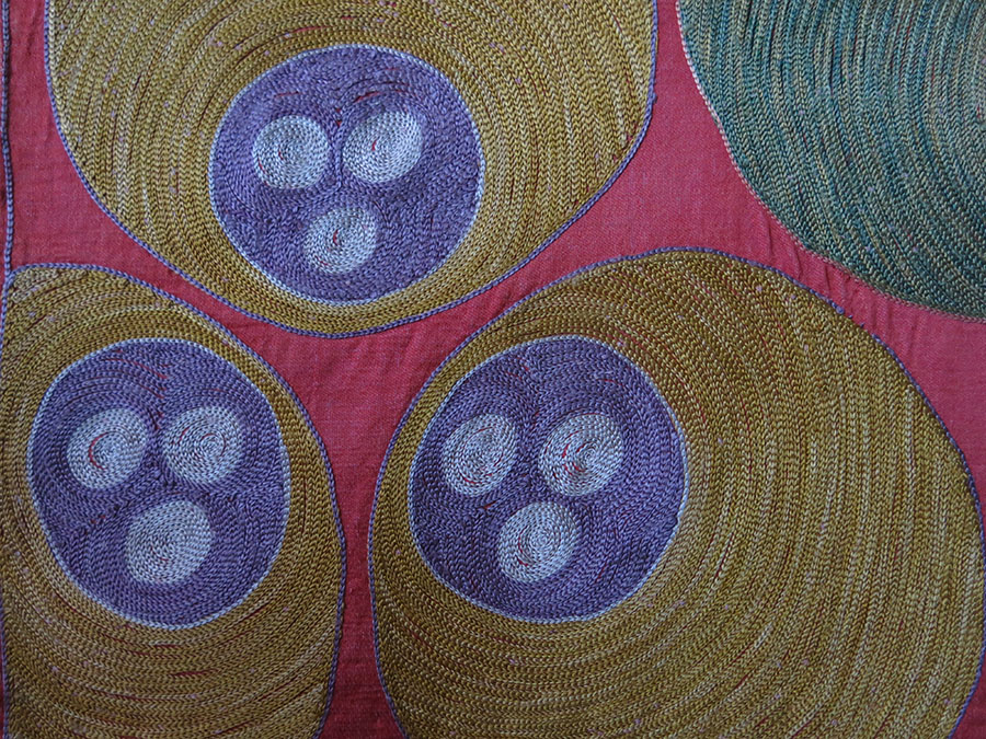 UZBEKISTAN SHEHRISABZ Silk embroidery hanging