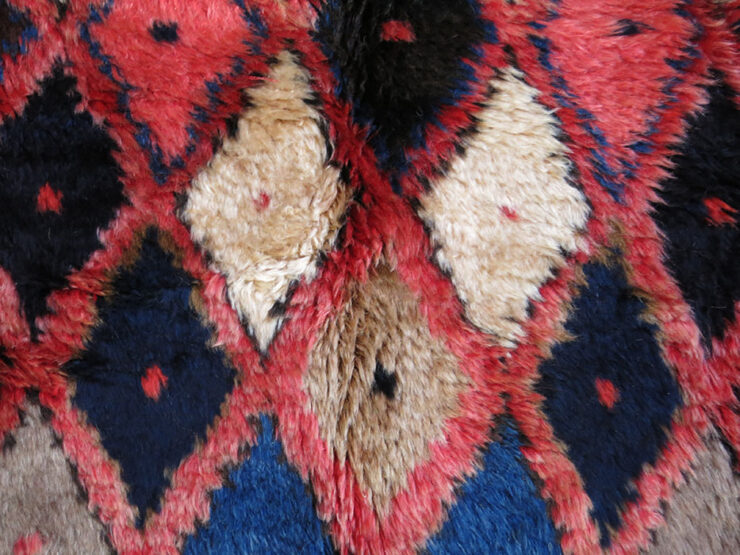 PERSIA BAKTIARI GABBEH thick pile nomad rug