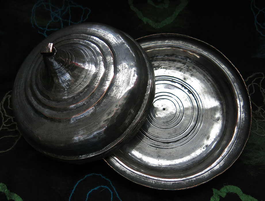 ANATOLIAN – BURSA OTTOMAN ANTIQUE tinned COPPER plate set