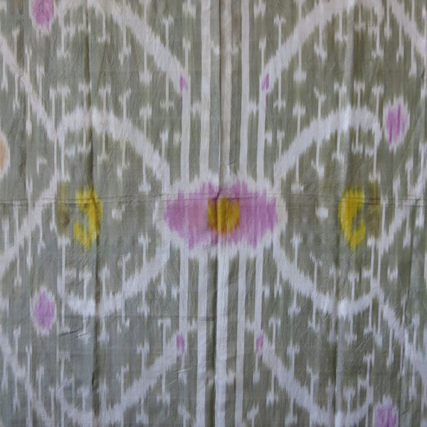 PERSIA YAZD single piece Silk Ikat panel