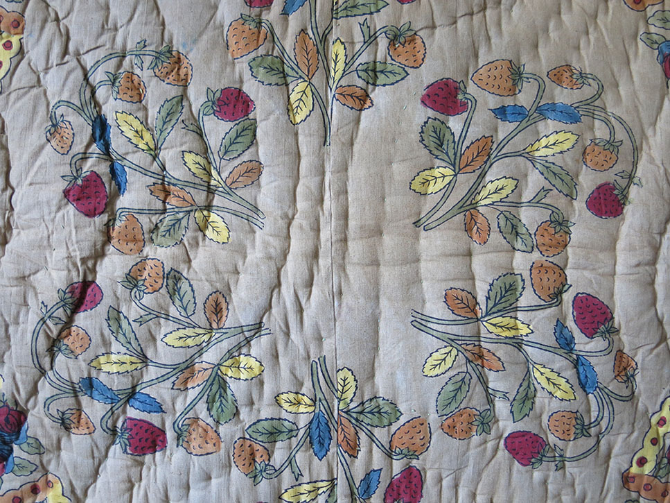 EAST ANATOLIA – TURKEY TOKAT hand block printed, painted blanket
