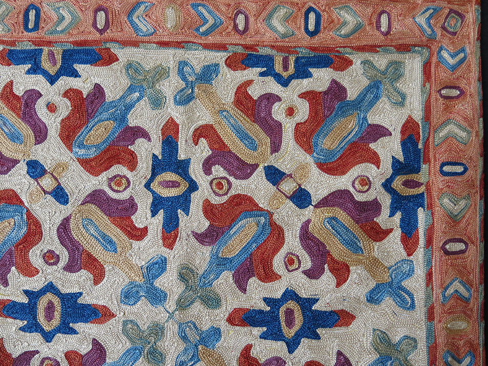 UZBEKISTAN SHEHRI SABZ silk embroidery hanging