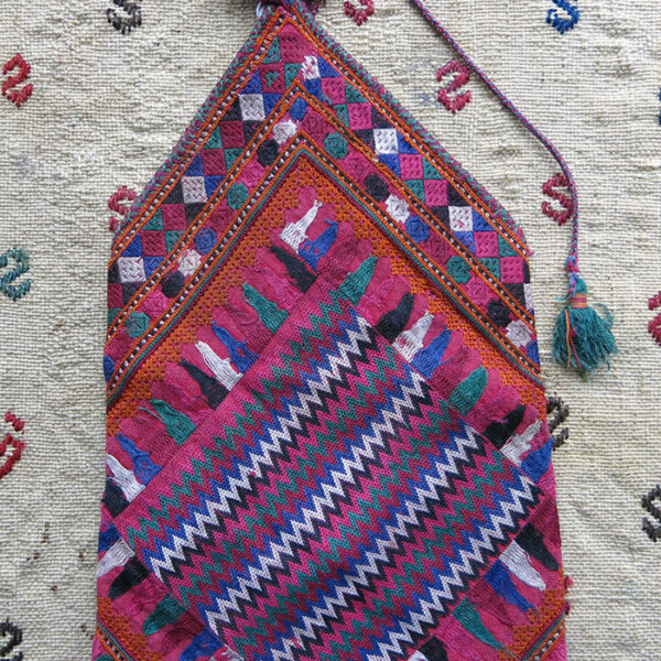 NORTH AFGHANISTAN – BALUCH tribes silk embroidery bag