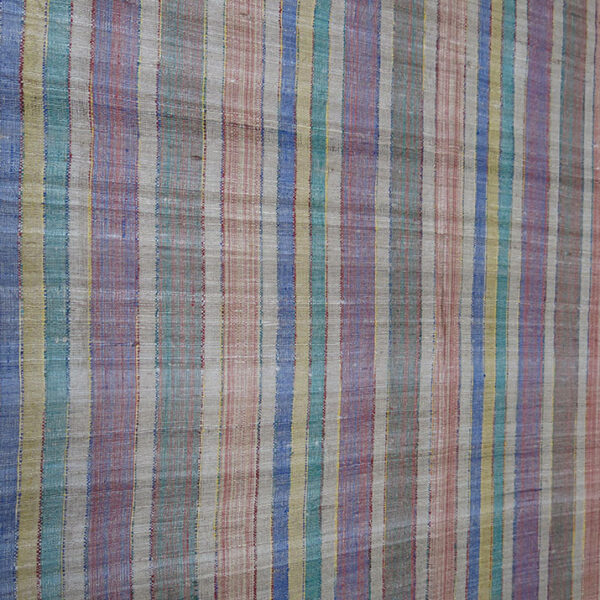 UZBEKISTAN - FARGANA VALLEY silk hand loomed textile