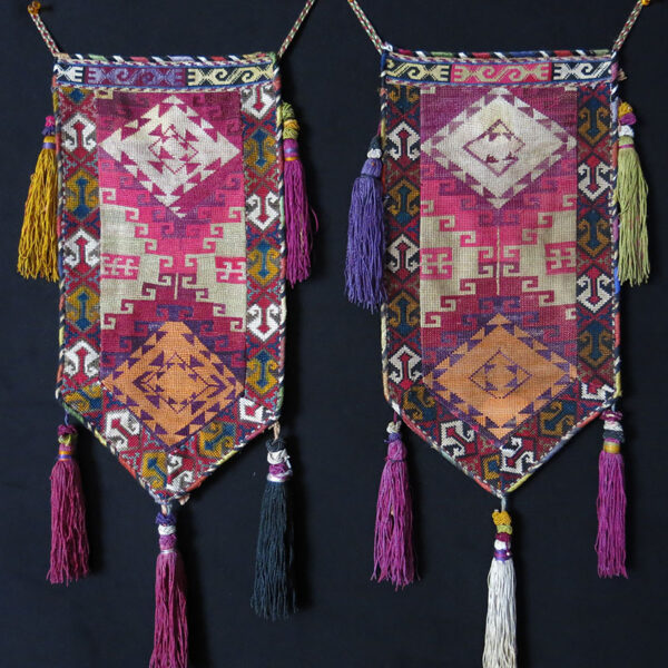 AFGHANISTAN - LAKAI Silk cross stitch embroidery bags